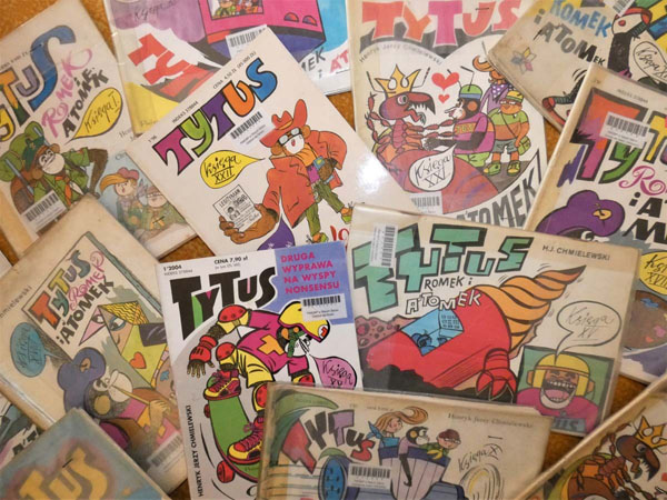 Divers ouvrages de Tytus Romek et A'Tomek