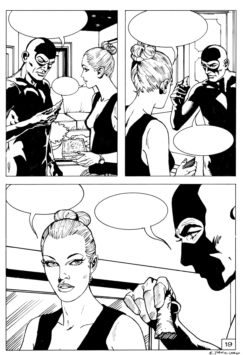 Diabolik et Eva Kant Colpo basso all'Hotel Ritz - dans Love. L'amore ai tempi del viagra - ed Mondadori) -Astorina 2003