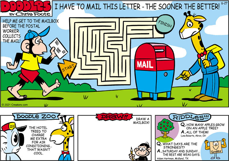 Chris Foote Doodles 2021-06-27 - Creators