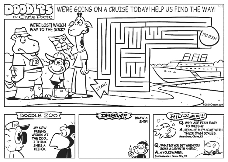 Chris Foote Doodles 2021-07-18 - Creators Syndicate