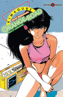 Izumi MATSUMOTO Kimagure Orange Road 8 aux �ditions Tonkam en 2012.