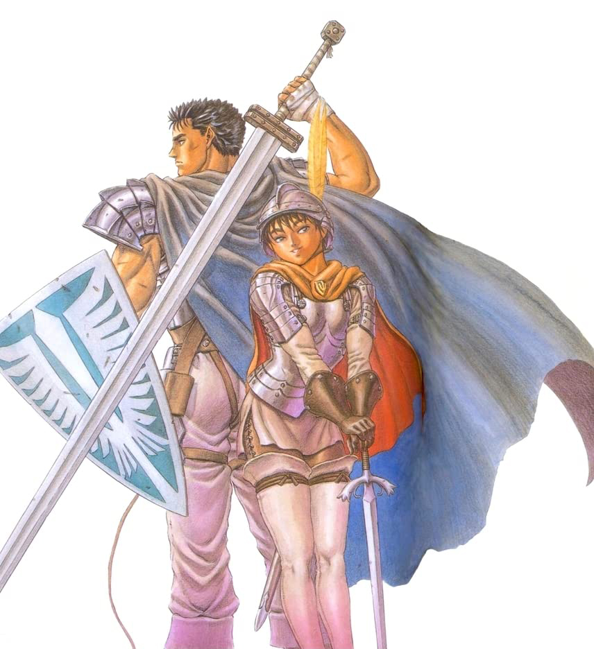 Illustration pour la couverture de Berserk tome 7 (Hakusensha 1994 / Gl�nat 2005)