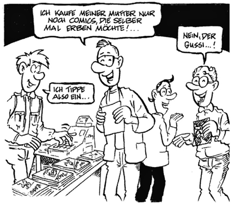 Reinhold Reitberger Wally et la BD Comicradioshow-com