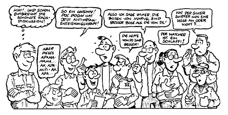 Reinhold Reitberger Wally et la BD Comicradioshow-com