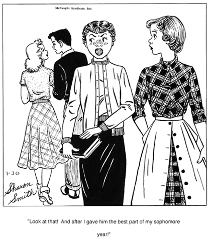 Sharon Smith Atomic Teens 1951-01-20 McNaught Syndicate-NB