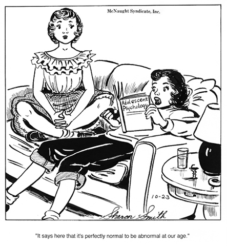 Sharon Smith Atomic Teens 1952-10-23 McNaught Syndicate-NB