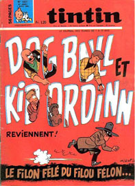 Couverture du numéro 1031 en France et du numéro 31/68 en Belgique
