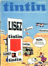Couverture du numéro 1246 en France et du numéro 37/72 en Belgique
