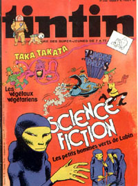 Couverture de Nouveau Tintin 165 en France et du numéro 45/78 en Belgique

