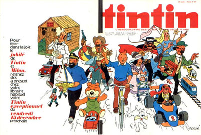 Couverture de Nouveau Tintin 167 (F)
