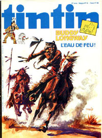 Couverture de Nouveau Tintin 168 en France et du numéro 48/78 en Belgique
