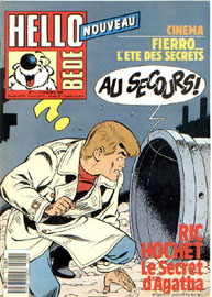 Couverture de Hello Bédé 07 en France et du numéro 07/89 en Belgique
