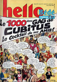 Couverture de Hello Bédé 145 en France et du numéro 26/92 en Belgique
