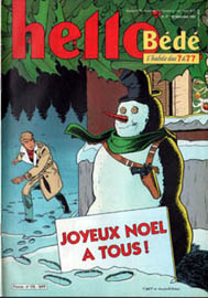 Couverture de Hello Bédé 170 en France et du numéro 51/92 en Belgique
