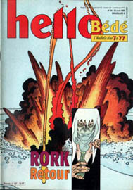 Couverture de Hello Bédé 187 en France et du numéro 16/93 en Belgique
