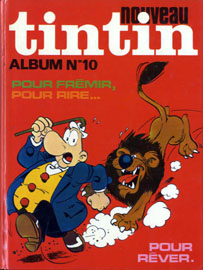 Couverture du recueil Nouveau Tintin 10