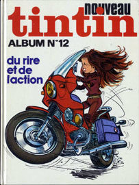 Couverture du recueil Nouveau Tintin 12
