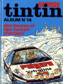 Couverture du recueil Nouveau Tintin 14