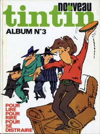 Couverture du recueil nouveau Tintin 3
