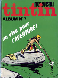 Couverture du recueil nouveau Tintin 7