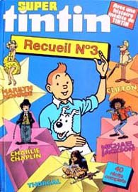 Couverture du recueil Super Tintin 3