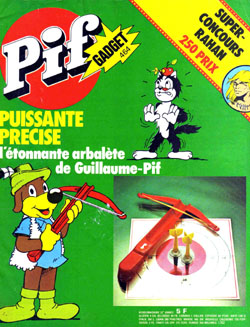 : PIF & HERCULE TBE 26/06/1978 FANFAN PIF GADGET N°485 DOSSIERS MYSTÈRE 