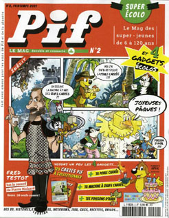 Couverture du numero Pif le mag 2
