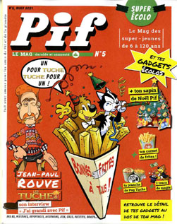 Couverture du numero Pif le mag 5