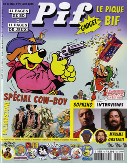 Couverture du numero Pif le mag 19