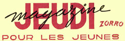 jeudi magazine Zorro